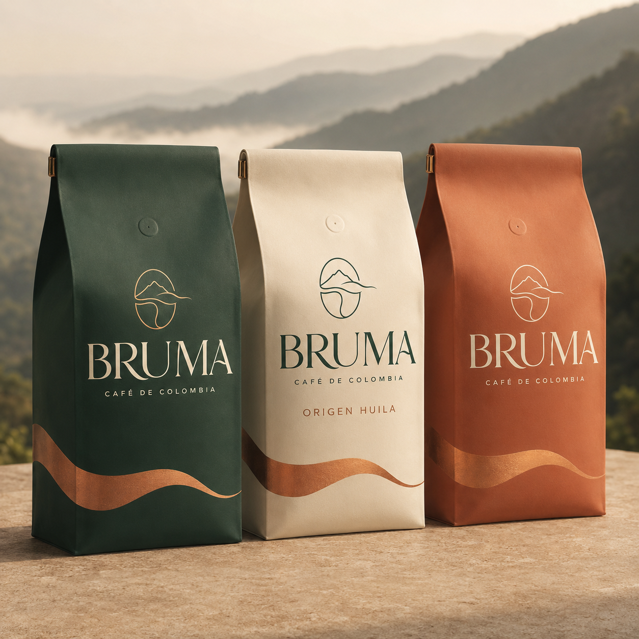 BRUMA CAFÉ — Packaging